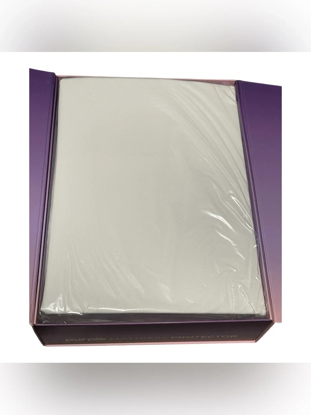 NWT Purple Mattress Protector Twin XL Waterproof Bed Cover New